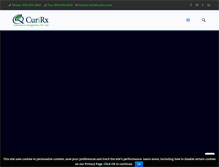 Tablet Screenshot of curirx.com
